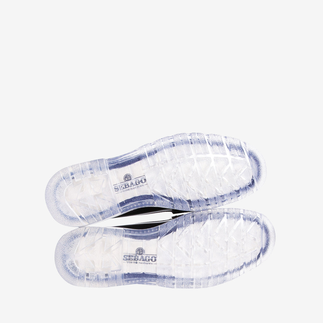 Above The Clouds x Outsides Dan Lug Black | Transparent Crystal Footwear