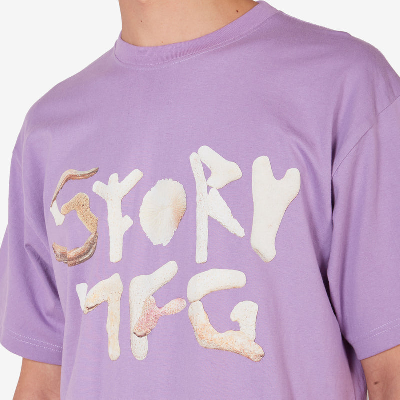 Grateful Short Sleeve T-Shirt Lilac Coral