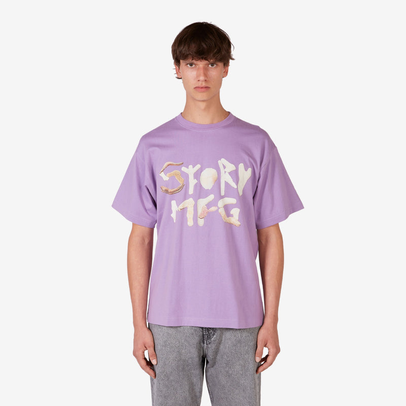 Grateful Short Sleeve T-Shirt Lilac Coral