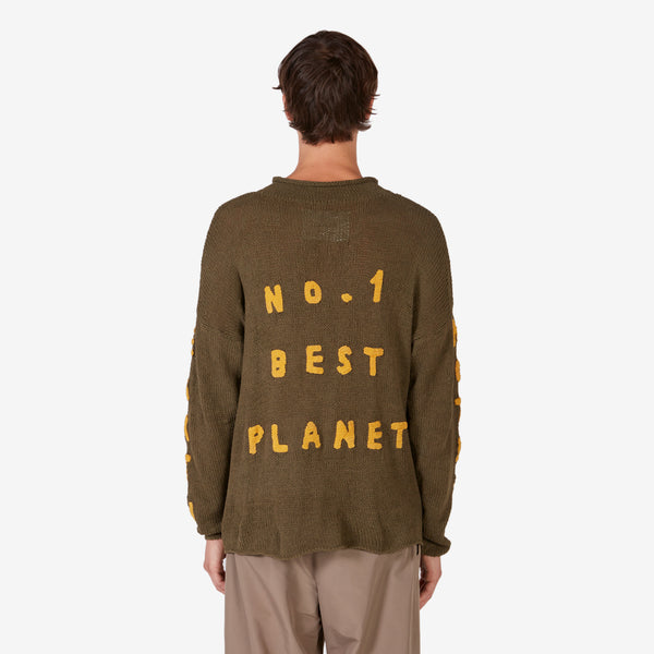 Twinsun Roll Neck Olive Mother Earth