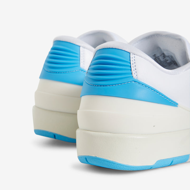 Women's Air Jordan 2 Retro Low White | Gym Red | Dk Powder Blue | Sail