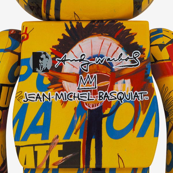 Be@rbrick 1000% Warhol and Basquiat #3