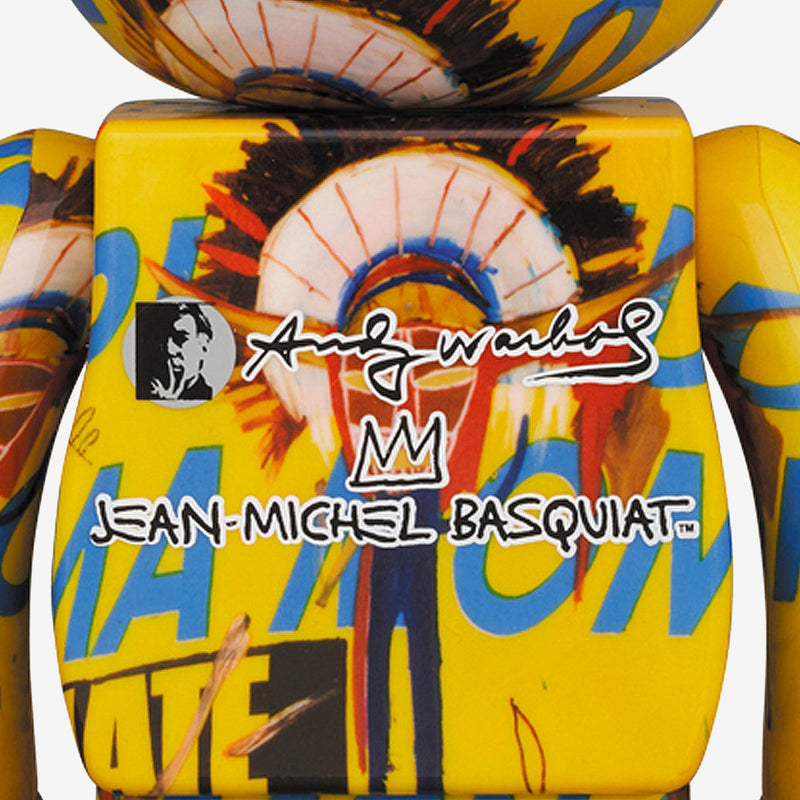 Be@rbrick 400% + 100% Warhol and Basquiat #4