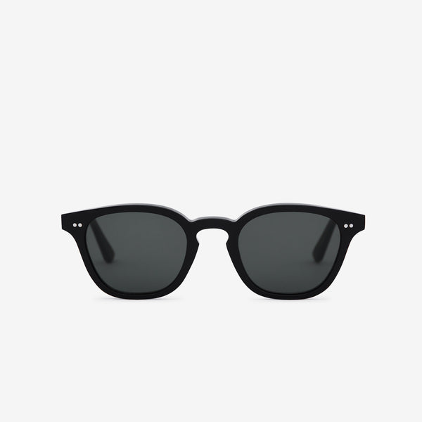 River Black | Green Solid Lens