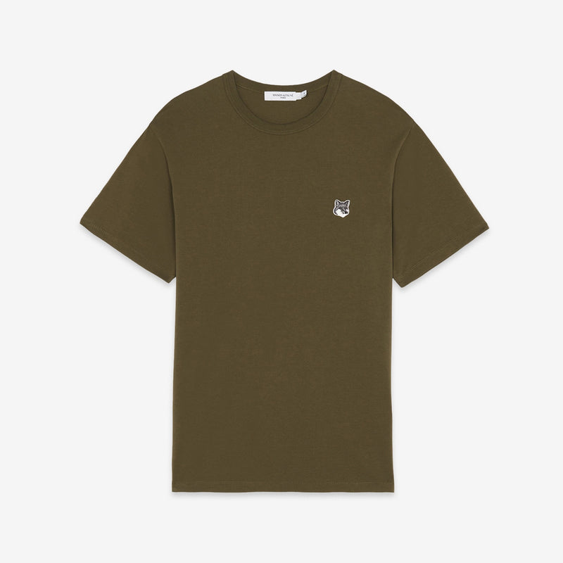 Fox Head Patch Classic T-Shirt Khaki Grey